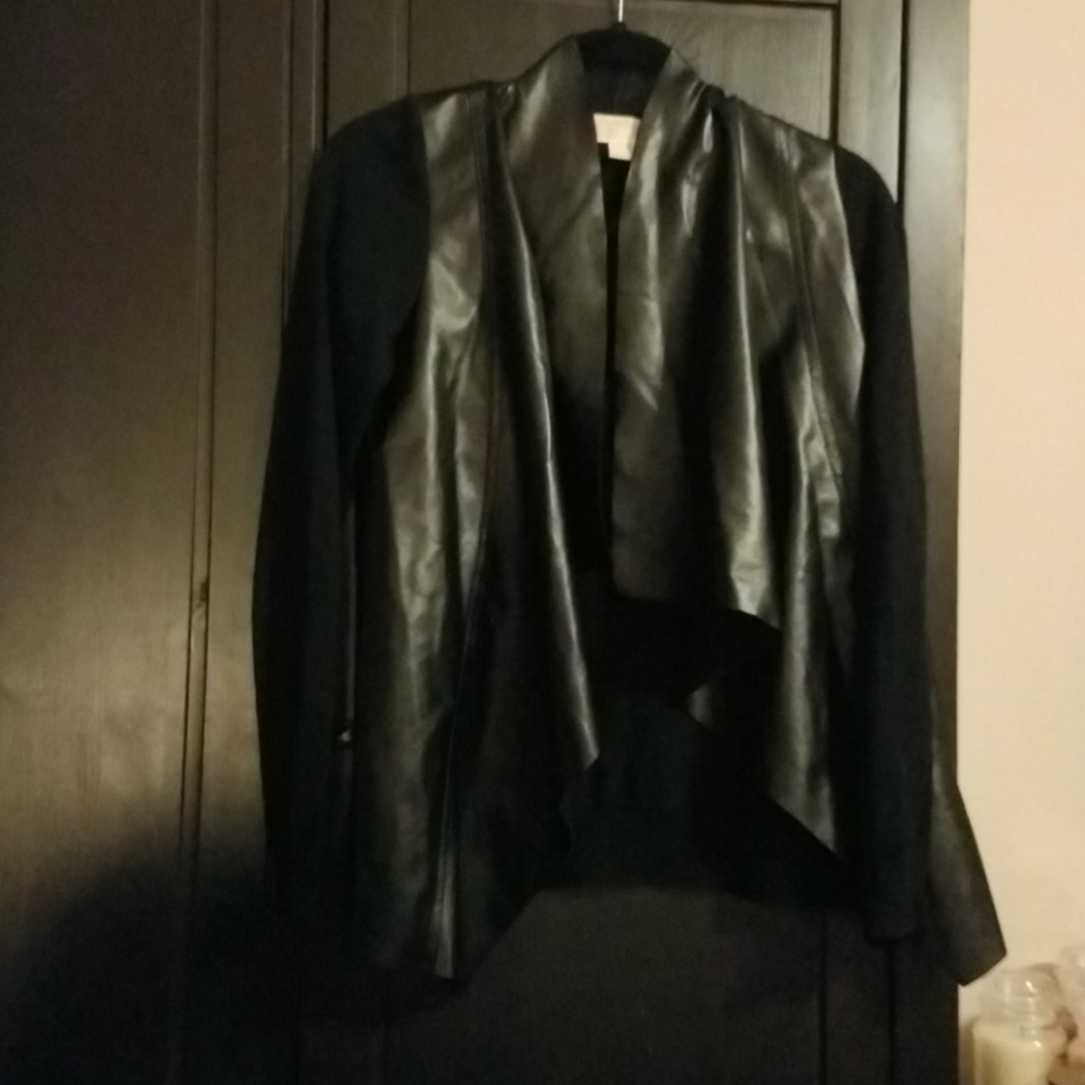 Michael Khors Leather moto jacket